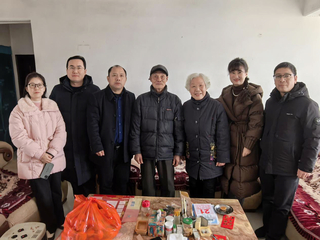 寒冬送暖意，关怀润心田——院党...